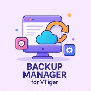 vtiger backup manager